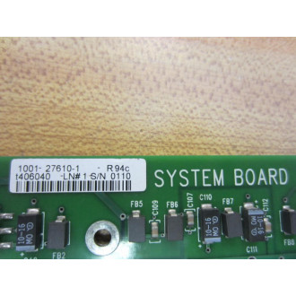 Western Multiplex 3000-27610-90 System Board 1001-27610-1 - Used