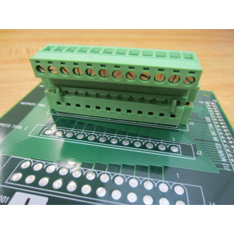 Cooper PCB2001 IO Connection Board Lower Rev.1 W24 Screw Terminals - Used