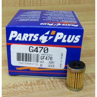 Parts Plus G470 Fuel Filter (Pack of 2)