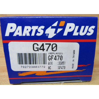 Parts Plus G470 Fuel Filter (Pack of 2)