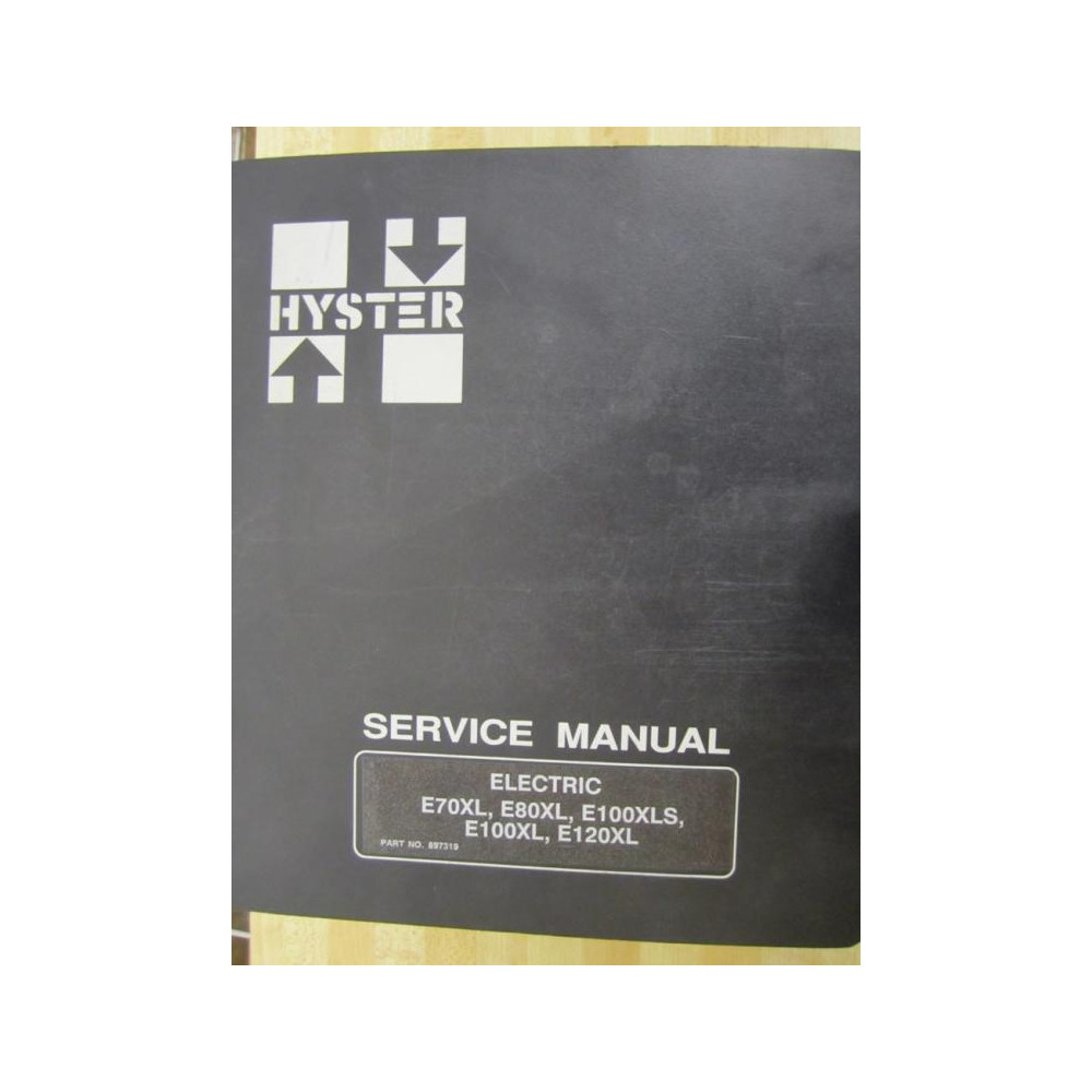 Hyster 897319 Service Manual Hy-897319 - Used Hyster 897319 Service Manual Hy-897319 - Used