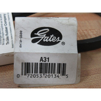 Gates A31 Hi-Power II V-Belt 9002-2031 Gates A31 Hi-Power II V-Belt 9002-2031