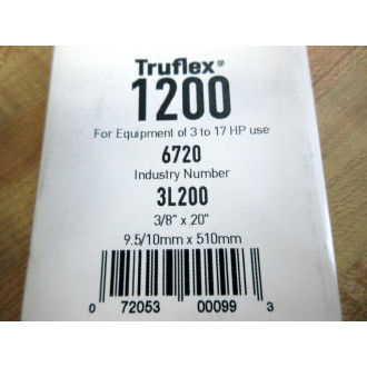 Gates 3L200 Truflex Belt 1200 (Pack of 2) Gates 3L200 Truflex Belt 1200 (Pack of 2)