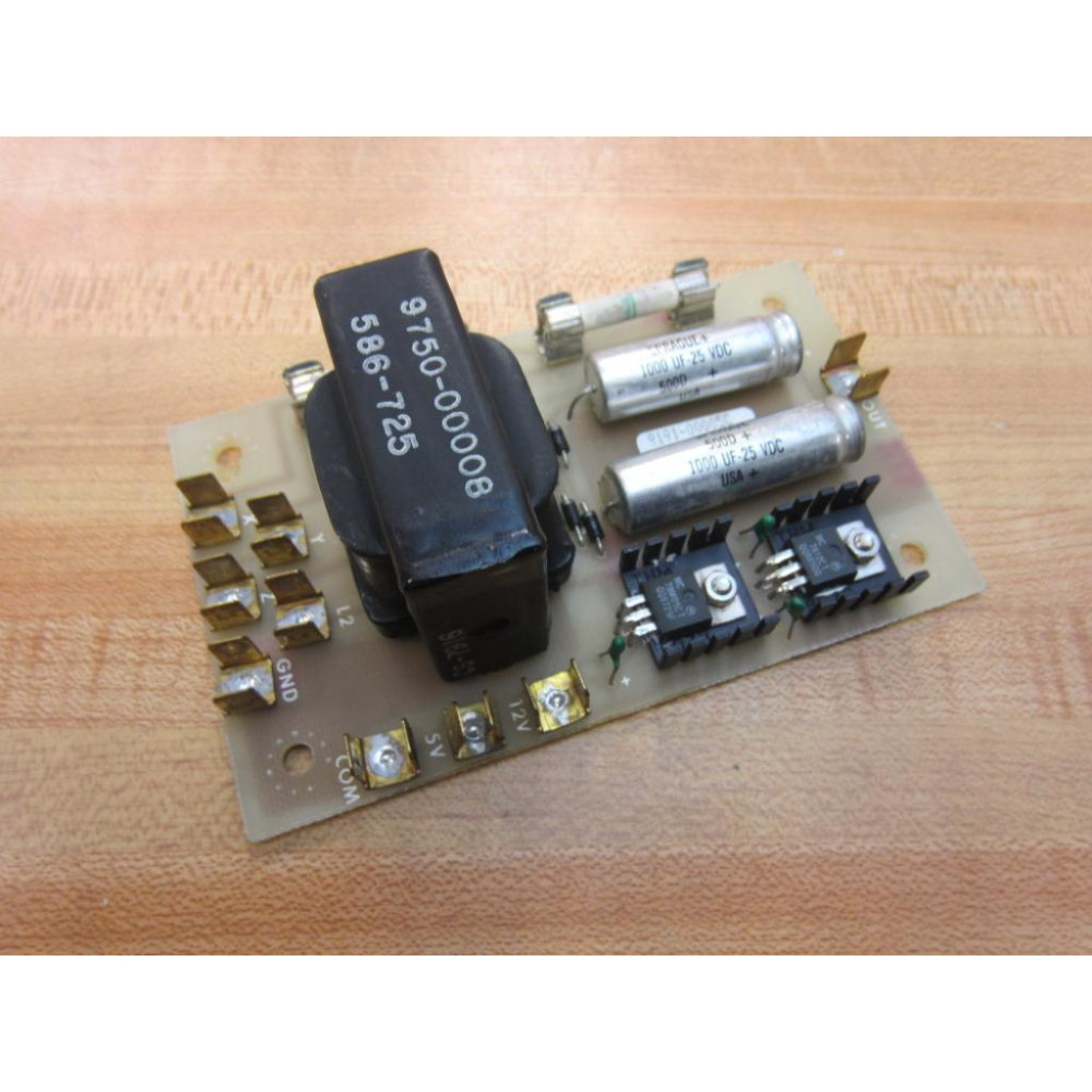 K-Tron QL-12 QL12 Power Supply Card 9184-00005 - Used