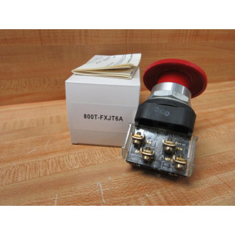 Allen Bradley 800T-FXJT6A Red Button 800TFXJT6A