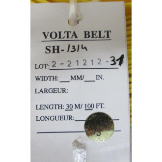 Volta Belt SH-1314 Belt SH1314 - New No Box Volta Belt SH-1314 Belt SH1314 - New No Box
