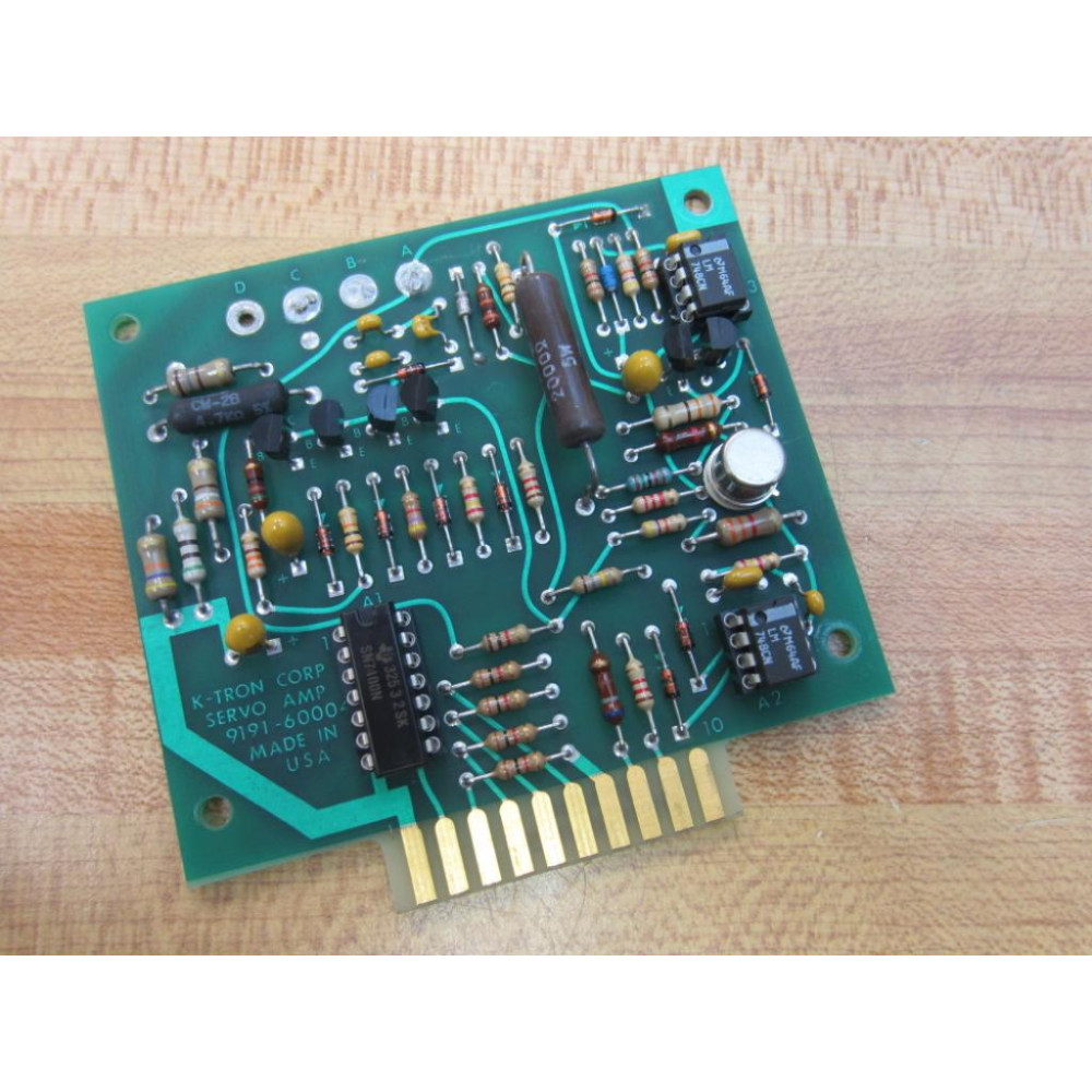 K-Tron 9191-60004 Servo Amp Board 919160004 Board Only - Used