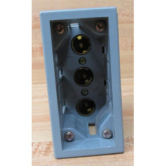 Kun Hung KH-500-TL-3 3-Bulb Pilot Light Housing KH500TL3 - Used