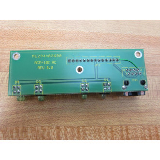 ACE-102 AC Circuit Board ACE102AC ME294V02600 - Used