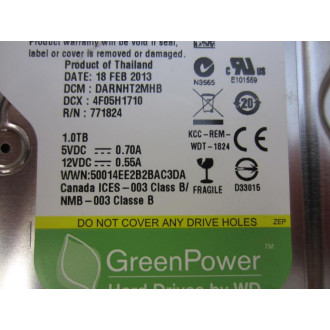 Western Digital WD10EURX-73FH1Y0 3.5"Hard Drive WD10EURX - Used