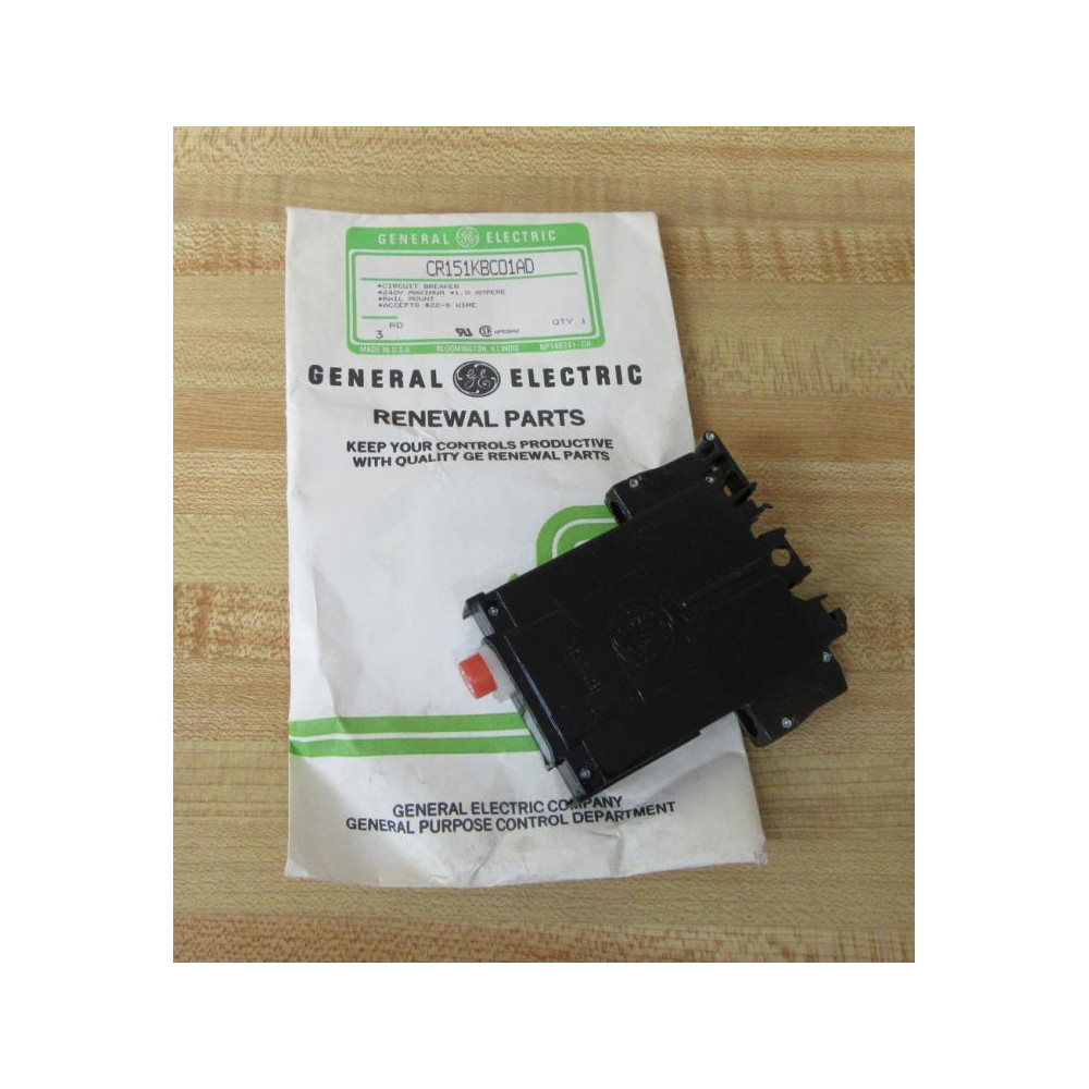 General Electric CR151KBC01AD Circuit Breaker CR151KBCO1AD