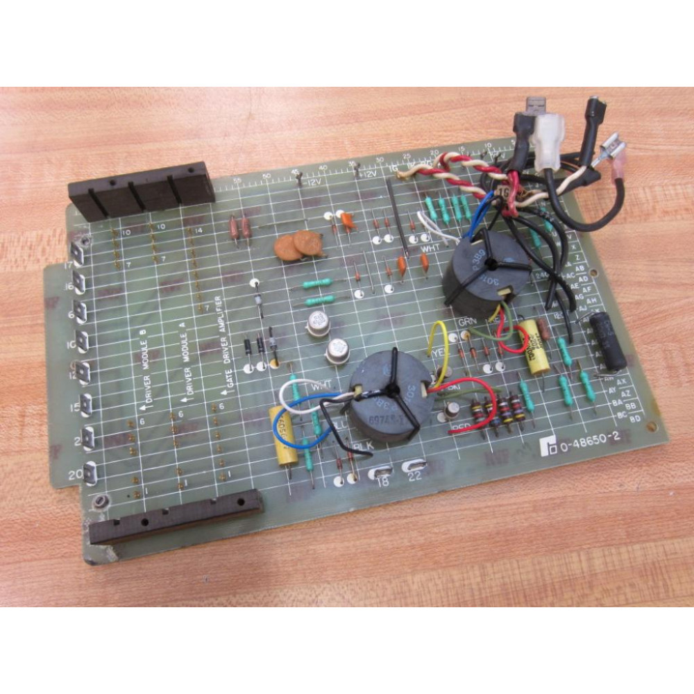 Reliance 0-48650-2 Circuit Board O-48650-2 Board Only - Used Reliance 0-48650-2 Circuit Board O-48650-2 Board Only - Used