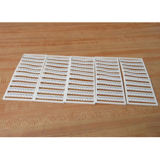 Wago 209-566 Terminal Marker 209566 (Pack of 15)