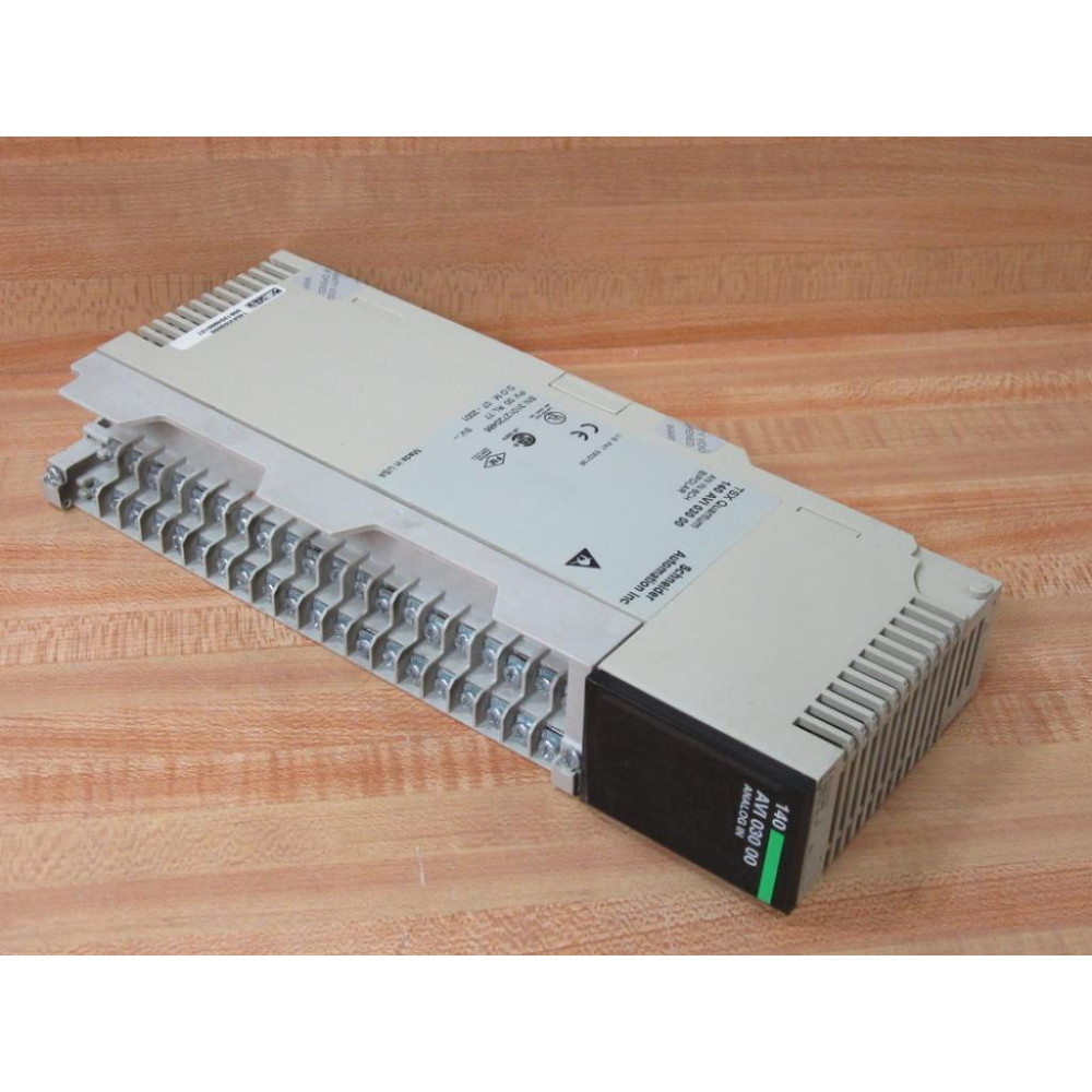 Schneider 140-AVI-030-00 Module 140AVI03000 w40 Screw Terminals - Used