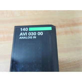 Schneider 140-AVI-030-00 Module 140AVI03000 w40 Screw Terminals - Used