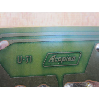 Acopian U-71 Circuit Board U71 - Used