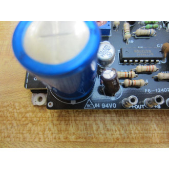 F6-12402-0 Circuit Board F6-12402-0A - Used