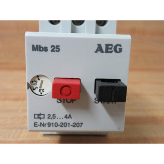 AEG 910-201-207 2,5- 4A MBS25 Starter  910-201-207-000 - New No Box