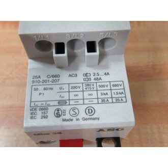 AEG 910-201-207 2,5- 4A MBS25 Starter  910-201-207-000 - New No Box