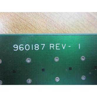 Allen Bradley 960187 4-Slot Rack 1771-A1B Rev.1 Backplane Bd Only - Parts Only Allen Bradley 960187 4-Slot Rack 1771-A1B Rev.1 Backplane Bd Only - Parts Only