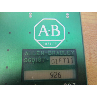 Allen Bradley 960187 4-Slot Rack 1771-A1B Rev.1 Backplane Bd Only - Parts Only Allen Bradley 960187 4-Slot Rack 1771-A1B Rev.1 Backplane Bd Only - Parts Only