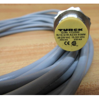 Turck NI10-G18-AZ3X 60MM Proximity Sensor 4330500 - New No Box