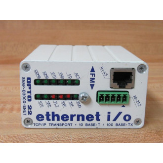 Opto 22 SNAP-B3000-ENET Programmable Controller SNAPB3000ENET - Used