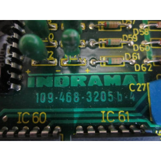 Indramat 109-468-3205B-4 Control Board 109-468-3205A-4 - Parts Only