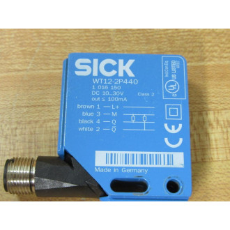 Sick WT12-2P440 Photoelectric Sensor WT122P440 - Used
