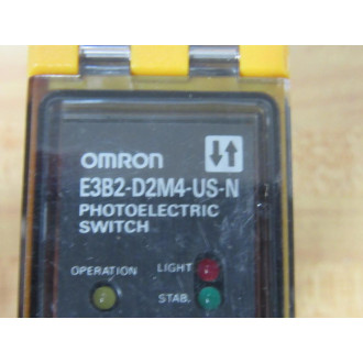 Omron E3B2-D2M4-US-N Photoelectric Switch E3B2D2M4USN