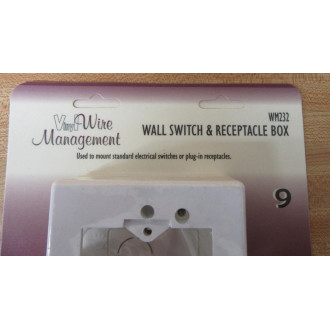 Genova Products WM232 Receptacle Box Genova Products WM232 Receptacle Box