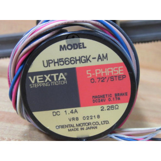 Oriental Motor UPH566HGK-AM Vexta Stepping Motor UPH566HGKAM - New No Box