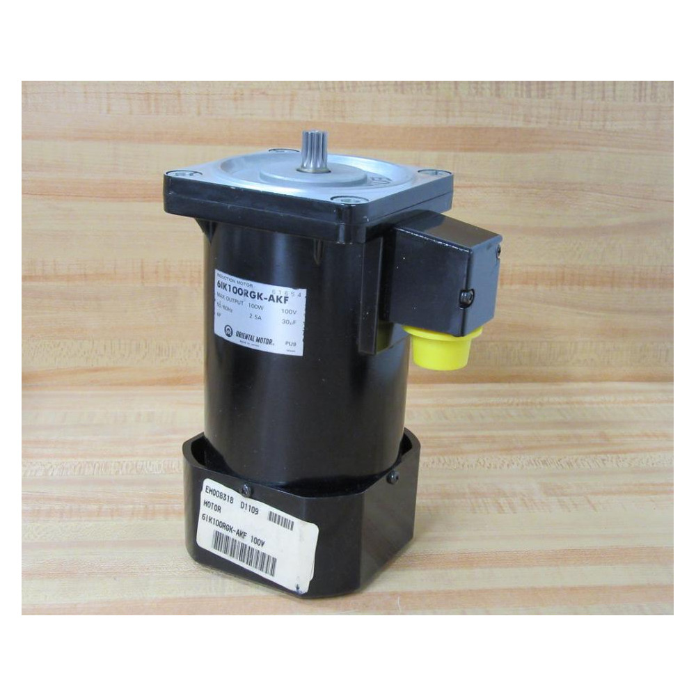 Oriental Motor 6IK100RGK-AKF Induction Motor 6IK100RGKAKF - New No Box Oriental Motor 6IK100RGK-AKF Induction Motor 6IK100RGKAKF - New No Box