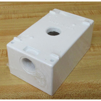 Pass & Seymour Legrand WPB24-W Outlet Box WPB24W (Pack of 8) Pass & Seymour Legrand WPB24-W Outlet Box WPB24W (Pack of 8)