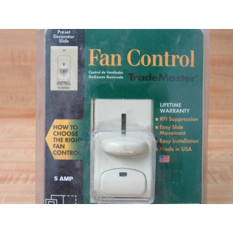 Pass & Seymour DSSC5PIV Legrand TradeMaster Fan Control Ivory