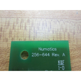Numatics 256-644 Circuit Board 256644 Rev.A - Used