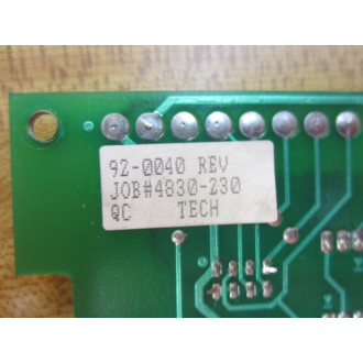 Vorne M158-L1-14 Circuit Board M158L114 - Used