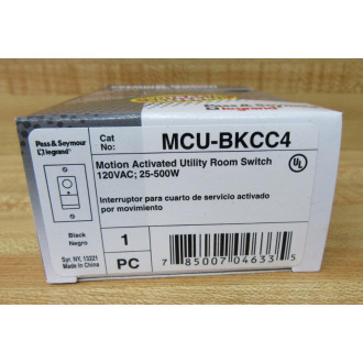 Pass & Seymour Legrand MCU-BKCC4 Switch MCUBKCC4