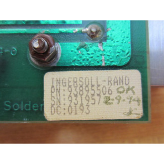 Ingersoll-Rand 93895506 Circuit Board 022288 - Used