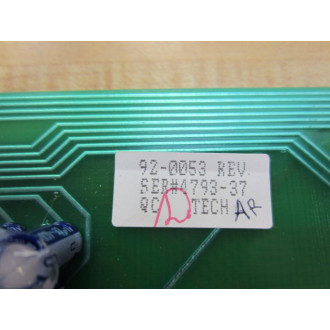 Vorne M95-D1-11 Display Board 92-0053  10938 - Used