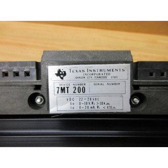 Texas Instruments 7MT200 Output Module WOut Covers - Used