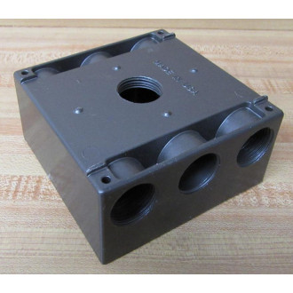 Pass & Seymour Legrand WPB342-BR Outlet Box WPB342BR - New No Box Pass & Seymour Legrand WPB342-BR Outlet Box WPB342BR - New No Box