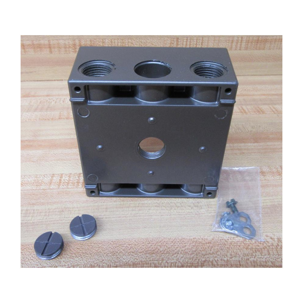 Pass & Seymour Legrand WPB242-BR Outdoor Box WPB242BR - New No Box Pass & Seymour Legrand WPB242-BR Outdoor Box WPB242BR - New No Box