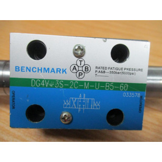 Benchmark DG4V-3S-2C-M-U-B5-60 Directional Control Valve - New No Box