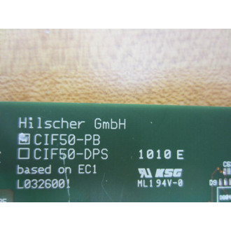 Hilscher CIF50-PB PC Card CIF50PB - Used