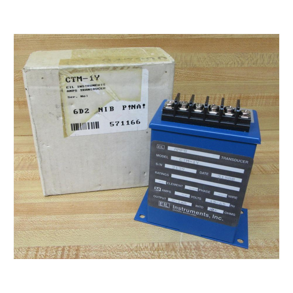 EIL Instruments CTM-1Y Amp Transducer CTM1Y EIL Instruments CTM-1Y Amp Transducer CTM1Y