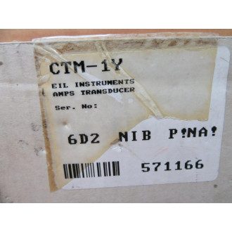 EIL Instruments CTM-1Y Amp Transducer CTM1Y