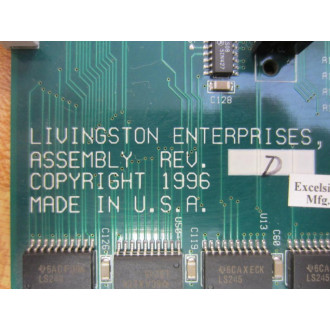 Livingston Enterprises 400-4001 Circuit Board 450-4002-01504 - Used