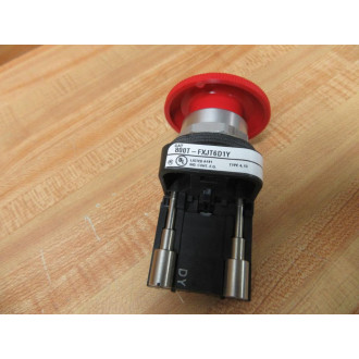 Allen Bradley 800T-FXJT6D1Y Red Button 800TFXJT6D1Y