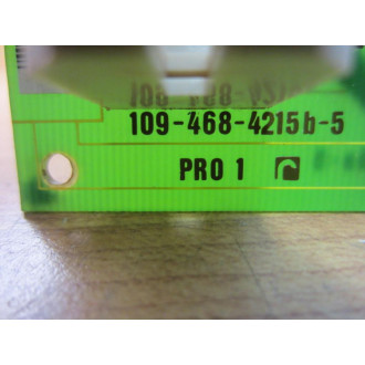 Indramat 109-468-4215b-5 Board 109-468-4215a-5 - New No Box